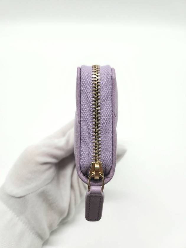 19 Zipper card wallet lambskin light purple AP0949 - CHANEL - BALAAN 6