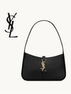 LE 5A 7 Small Smooth Leather Hobo Shoulder Bag Black - SAINT LAURENT - BALAAN 2