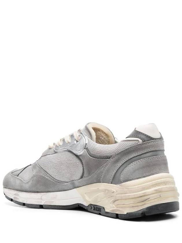 Dad-Star Low Top Sneakers Grey Silver White - GOLDEN GOOSE - BALAAN 4