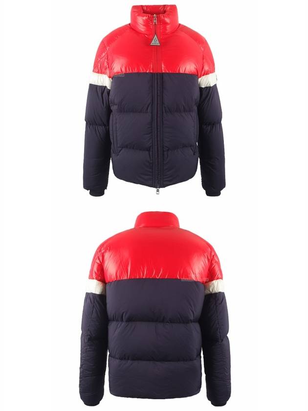 Konic Three-Color Down Padding Red White Navy - MONCLER - BALAAN 6