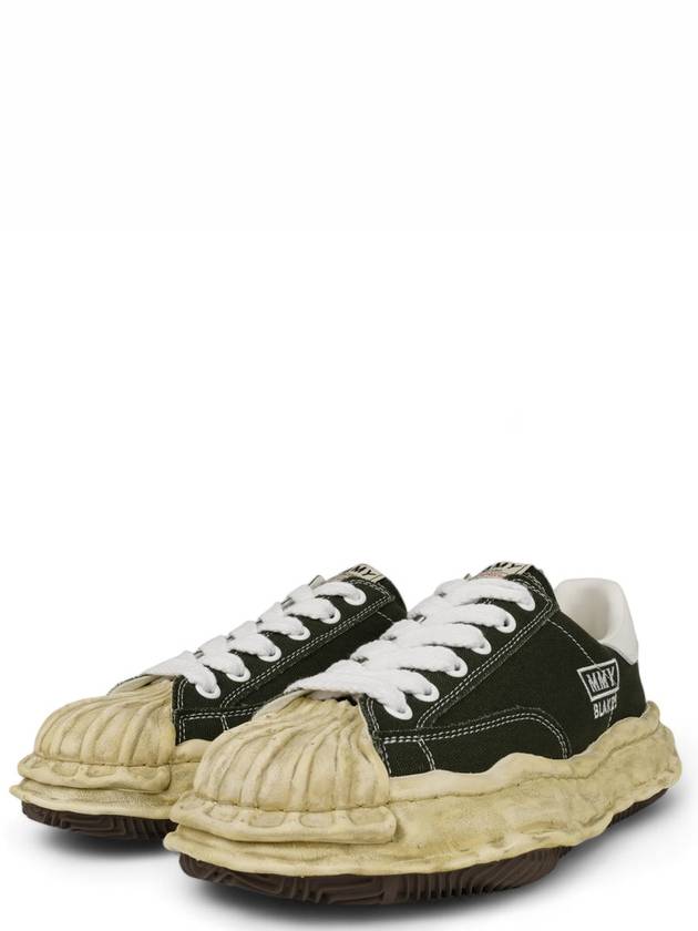 Blakey OG dyed sole canvas low top sneakers - MIHARA YASUHIRO - BALAAN 3