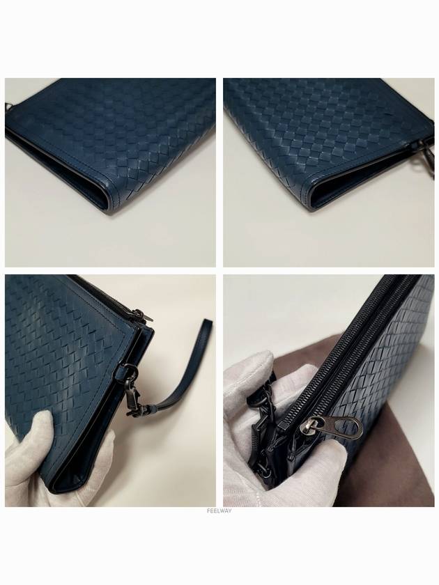 Genuine BottegaVeneta Intreciano handle clutch - BOTTEGA VENETA - BALAAN 4