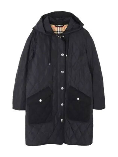 Quilted Nylon Coat Women s Padded Jumper - BURBERRY - BALAAN 1