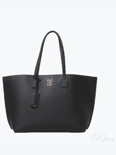 Monogram Motif Medium Tote Bag Black - BURBERRY - BALAAN 2