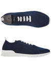 Fit Knit Low Top Sneakers Navy - KITON - BALAAN 3