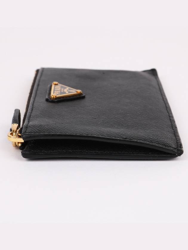 Saffiano triangle logo zipper card wallet 1MC079 - PRADA - BALAAN 7