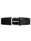 Men's Bernhard Elastic Belt Black - J.LINDEBERG - BALAAN 2