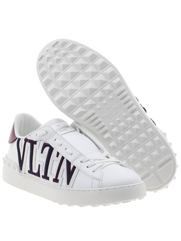 Open Stud Low Top Sneakers Brown - VALENTINO - BALAAN 6