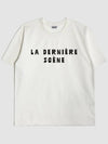 UNISEX L D S lettering short sleeve t shirt CREAM WHITE - KLOR - BALAAN 1