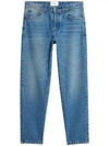 classic fit denim jeans blue - AMI - BALAAN 2