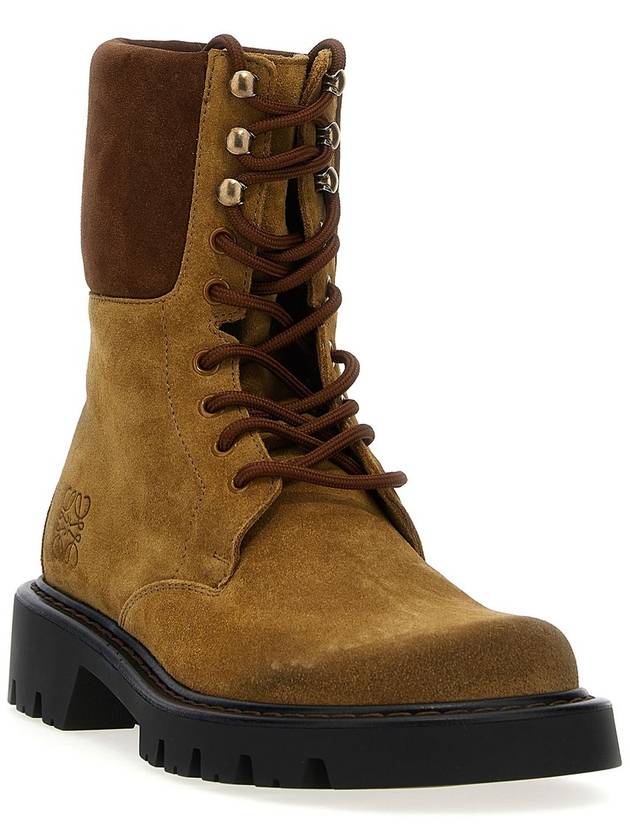 Sierra suede walker boots medium tobacco brown - LOEWE - BALAAN 2