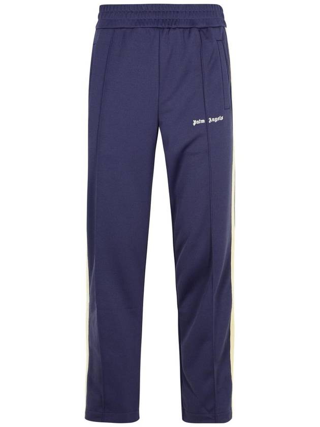 Palm Angels Classic Logo Track Pants Navy Blue - PALM ANGELS - BALAAN 2