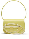 1DR Leather Shoulder Bag Yellow - DIESEL - BALAAN 1