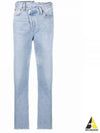 Crisscross Straight Jeans Blue - AGOLDE - BALAAN 2