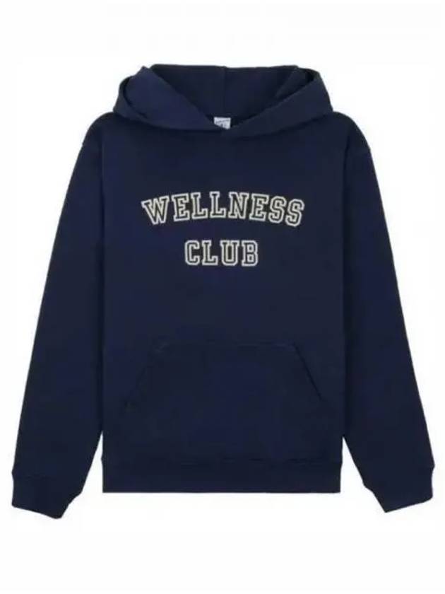 Lettering Logo Hoodie Navy - SPORTY & RICH - BALAAN 2