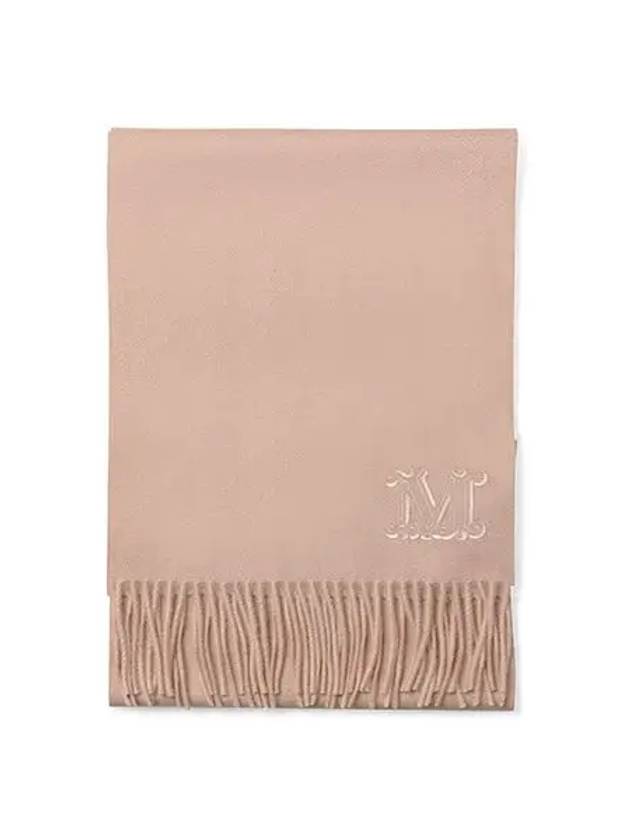 Women's Wsdalia Fringe Cashmere Muffler Pink - MAX MARA - BALAAN 3