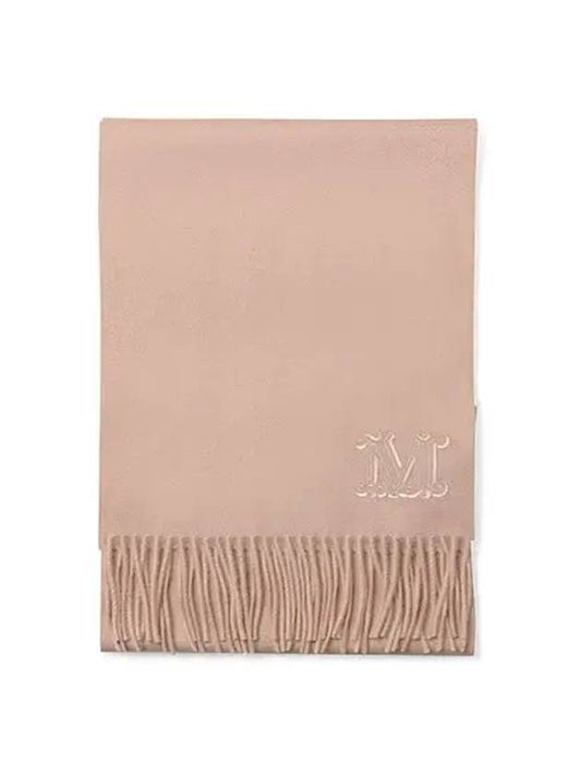 Women's Wsdalia Fringe Cashmere Muffler Pink - MAX MARA - BALAAN 2