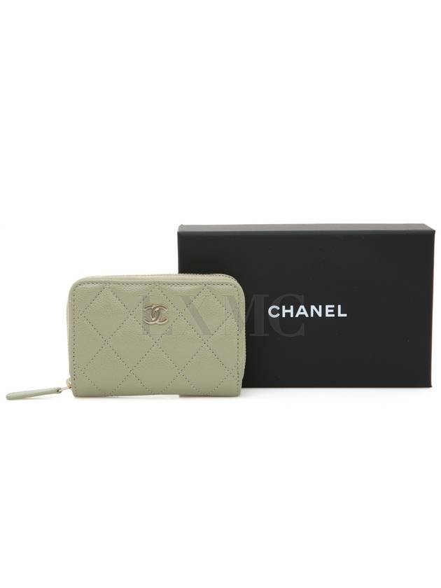 Caviar card wallet zipper coin mini AP0216 - CHANEL - BALAAN 5