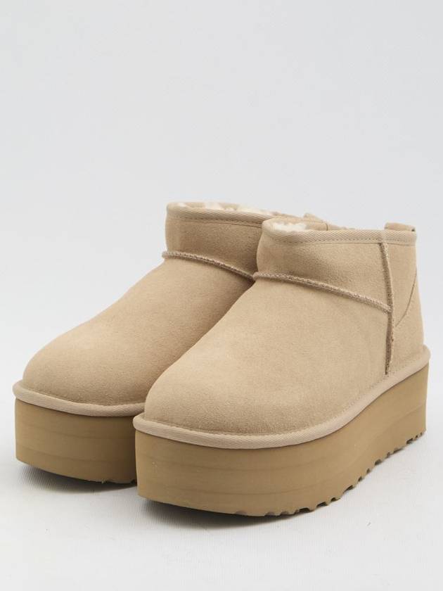 Classic Ultra Mini Platform Winter Boots Sand - UGG - BALAAN 3