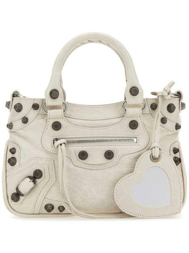 Neo Cagole Small Tote Bag Ivory - BALENCIAGA - BALAAN 1