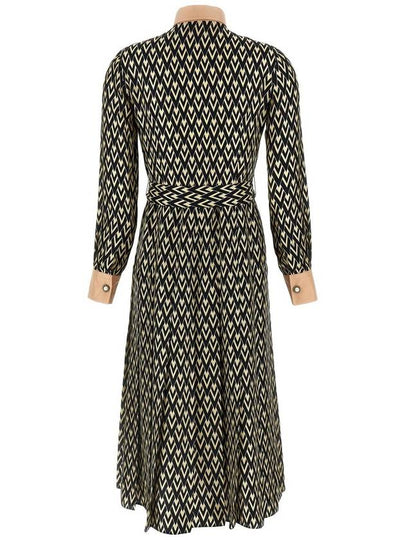 Valentino Garavani Valentino Garavani 'Toute La V' Midi Dress - VALENTINO - BALAAN 2