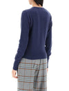 Bea Jumper Knit Top Navy - VIVIENNE WESTWOOD - BALAAN 4