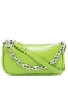 Rachel mini shoulder bag green - BY FAR - BALAAN 2