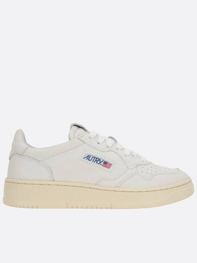 Medalist Goatskin Low Top Sneakers White - AUTRY - BALAAN 2