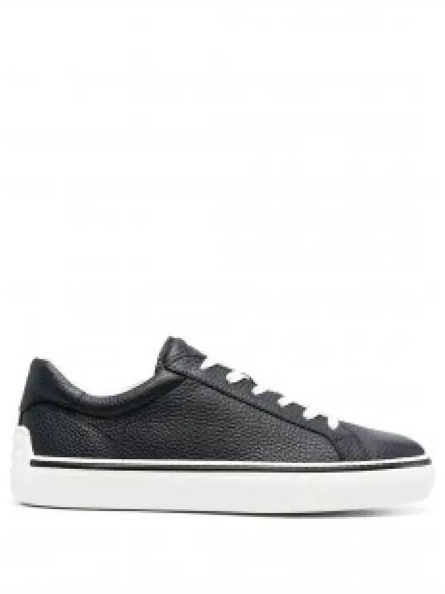 grained leather low-top sneakers - TOD'S - BALAAN 2