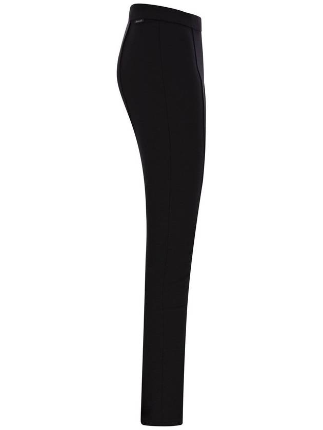 gabardine leggings black - MONCLER - BALAAN 4