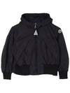 Kids Logo Patch Hooded Jacket 1A000 52 54A81 999 - MONCLER - BALAAN 1