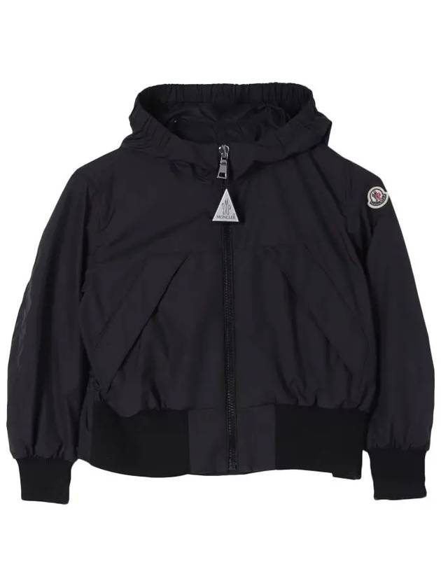 Kids Logo Patch Hooded Jacket 1A000 52 54A81 999 - MONCLER - BALAAN 2