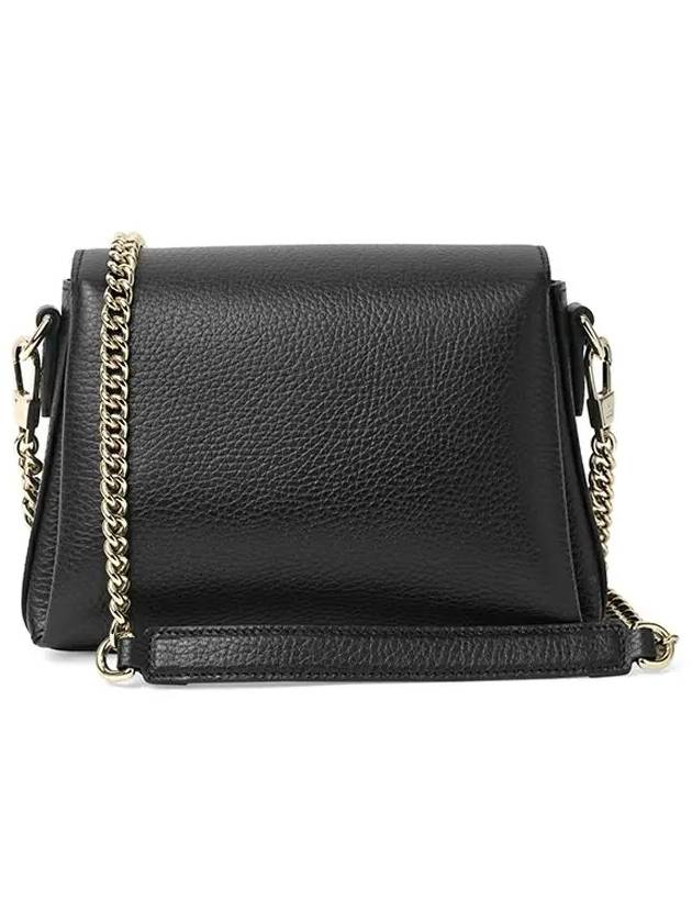 GG Interlocking Chain Mini Shoulder Bag Black - GUCCI - BALAAN 4