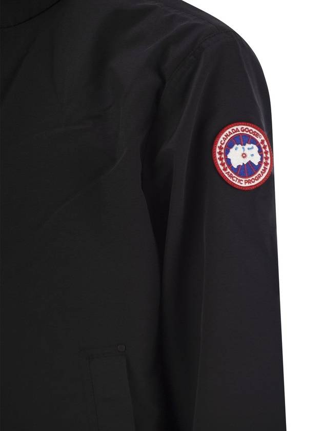 Rosedale Zip Up Jacket Black - CANADA GOOSE - BALAAN 5