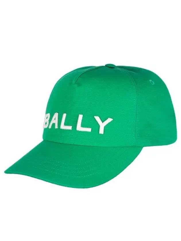 Embroidery Logo Ball Cap Green - BALLY - BALAAN 2