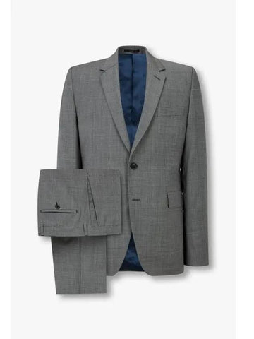 Houndstooth check pattern wool suit black - PAUL SMITH - BALAAN 1