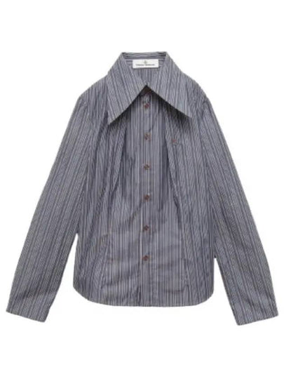 Violin Striped Shirt Navy - VIVIENNE WESTWOOD - BALAAN 2