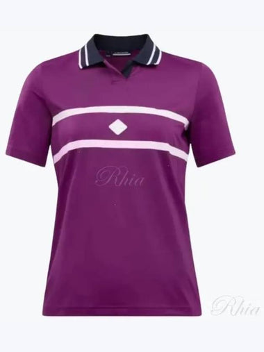 Golf wear women s short sleeved t shirt GWJT06449 Q266 - J.LINDEBERG - BALAAN 1