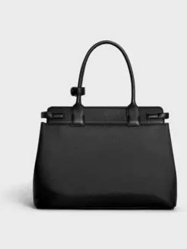 Conti Supple Calfskin Tote Bag Black - CELINE - BALAAN 4