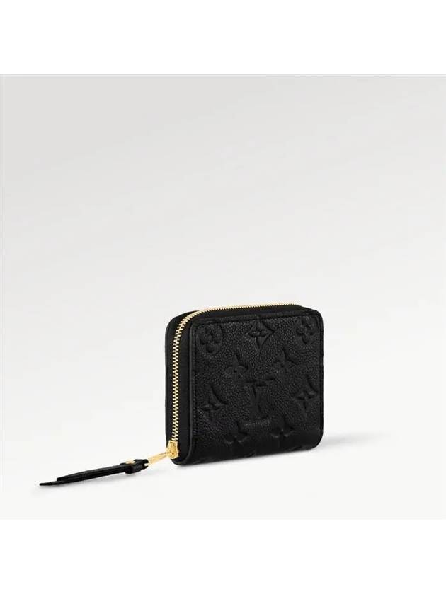 Monogram Empreinte Zipper Coin Wallet Black - LOUIS VUITTON - BALAAN 4