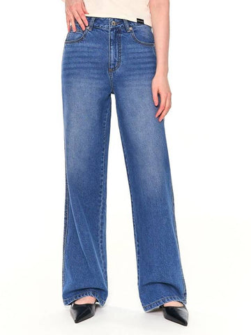 Basic Wide Jeans Blue - ZIZEMUSEUM - BALAAN 1