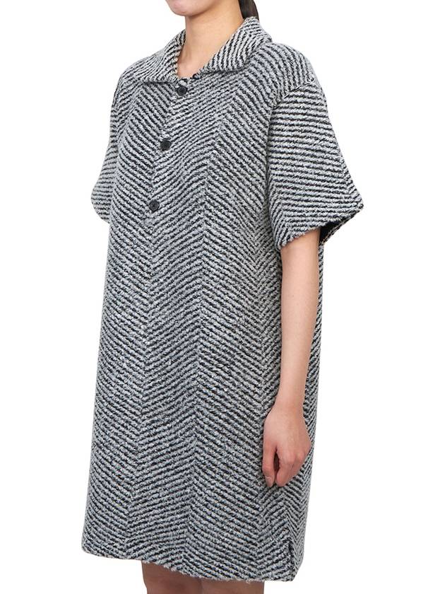 Women s collar short sleeve mini dress KW1282 YN0390 903 - JW ANDERSON - BALAAN 4