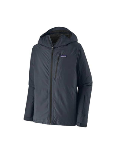 Men's Insulation Powder Town Windbreaker Smolder Blue - PATAGONIA - BALAAN 1