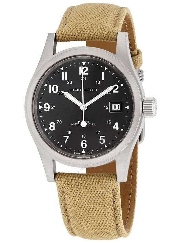 Hamilton Khaki Field Hand Wind Black Dial Men's Watch H69439933 - HAMILTON - BALAAN 1