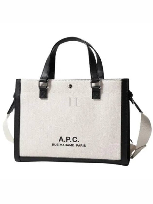 Camille 20 Shoulder Shopper Tote Bag White - A.P.C. - BALAAN 2