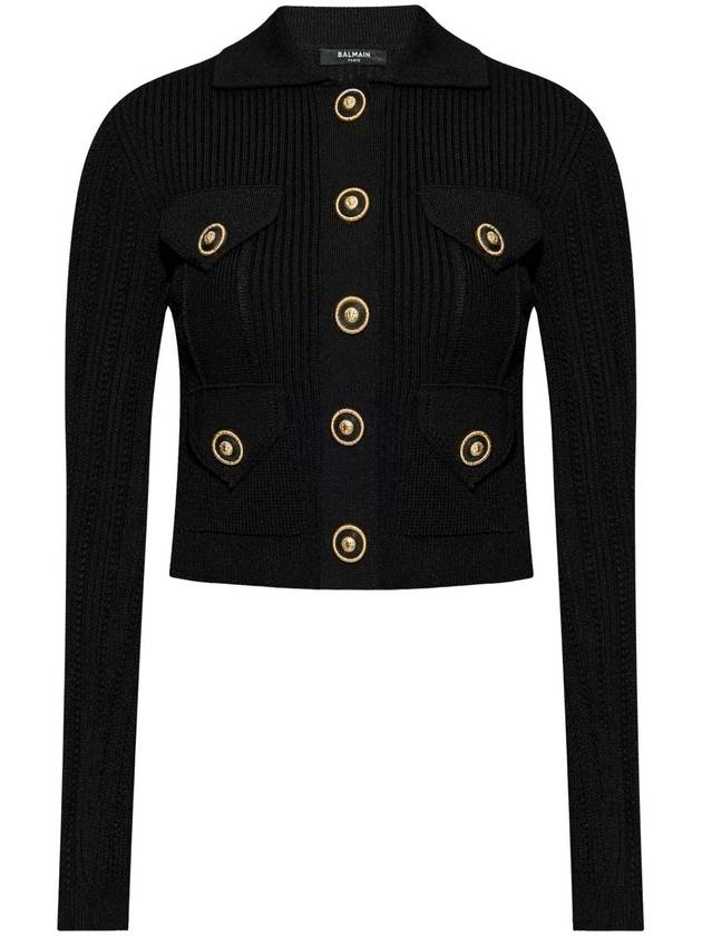 Balmain Sweaters Black - BALMAIN - BALAAN 1