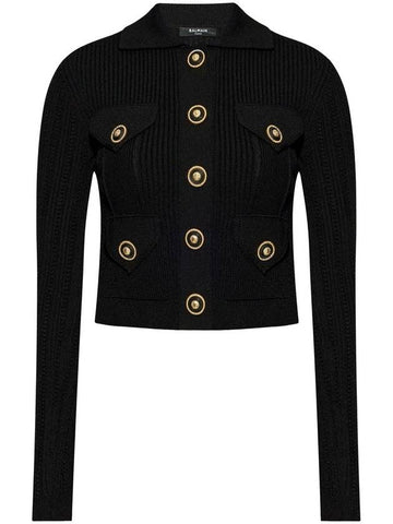 Balmain Sweaters Black - BALMAIN - BALAAN 1