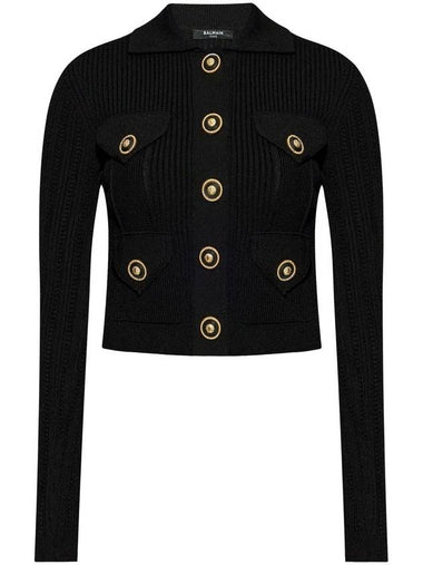 Balmain Sweaters Black - BALMAIN - BALAAN 1