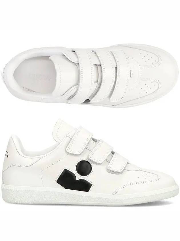 BETH Logo BK0013FA A4E11S WHBK Velcro Sneakers 992090 - ISABEL MARANT - BALAAN 1