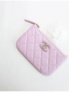 Season CC Logo Pouch Caviar Pink Champagne Gold AP3980 B16267 NW780 - CHANEL - BALAAN 4